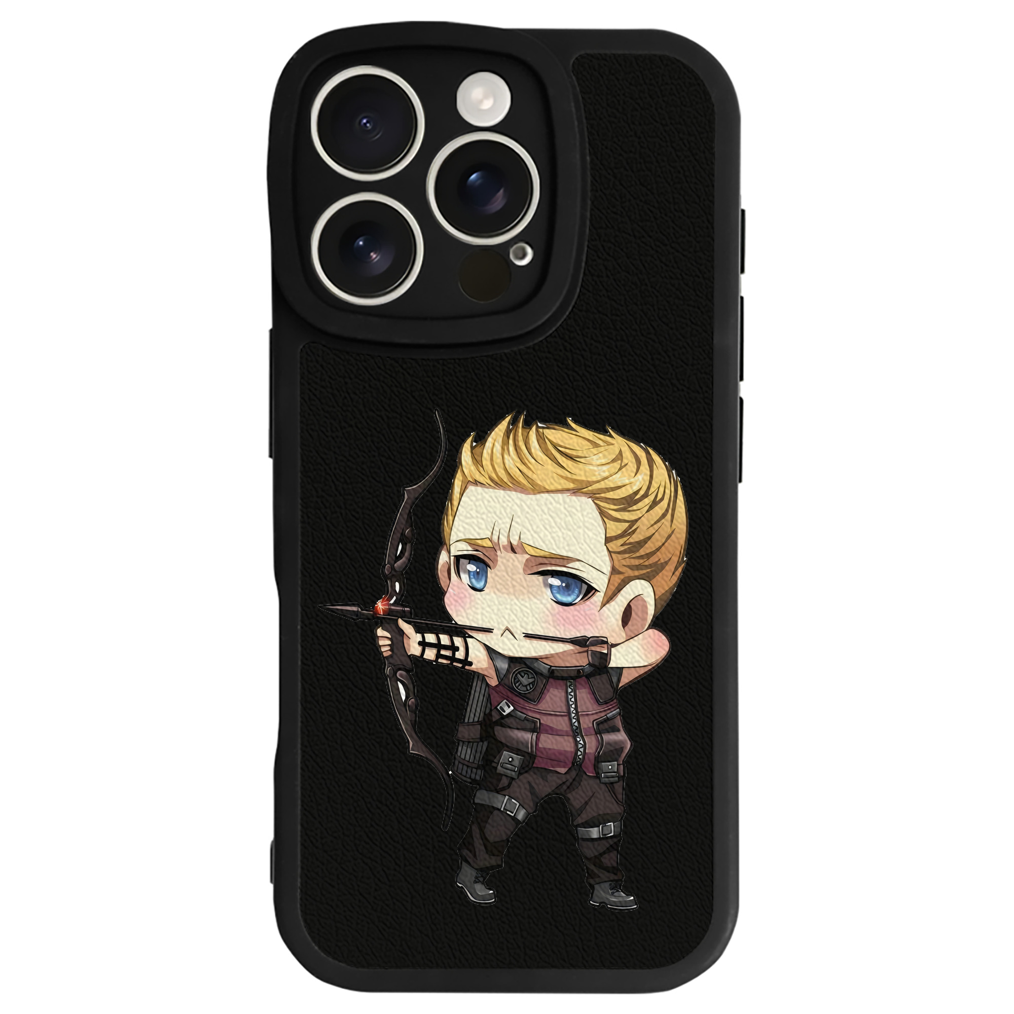 （画像用） アベンジャーズ The Avengers 【iPhone 16シリーズ対応】シリコンスマホケース（レザー調） 材質：シリコン